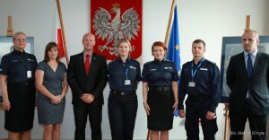 Przedstawiciele Policji Republiki Czeskiej w KGP