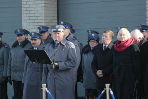 Uroczyste przekazanie do użytku nowo wybudowanego Komisariatu Policji w Trzebini