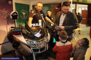 Dolnośląscy policjanci na Targach „Wrocław Motorcycle Show 2016” #10