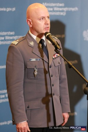 Minister Mariusz Błaszczak nagrodził policjantów za akcje we Wrocławiu i Warszawie #5