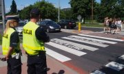 Zielonogórscy policjanci inicjatorami napisów na przejściach