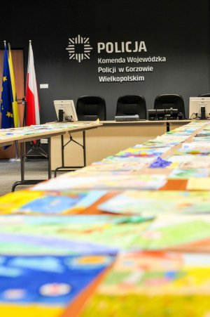 Rozstrzygnięcie konkursów plastycznych organizowanych przez lubuską Policję