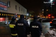 Policjanci zabezpieczający wizytę Pani Premier Beaty Szydło na Śląsku