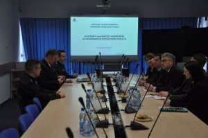 Wizyta delegacji z Ministerstwa Spraw Wewnętrznych Republiki Macedonii w Komendzie Stołecznej Policji