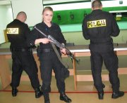 St. post. Agata Oleniacz w trakcie szkolenia