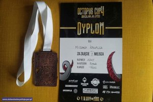 Wrocławski policjant zdobył III miejsce w prestiżowych zawodach Octopus BJJ Cup 4