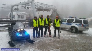 Policyjne patrole narciarskie na stokach