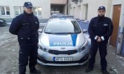 Policjanci z Komisariatu Policji w Słomnikach