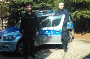 Policjanci z Barczewa