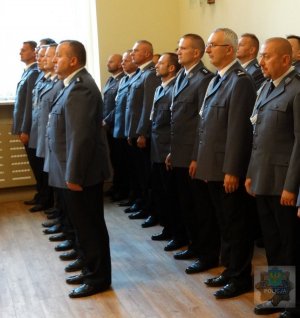 Uroczystość w Komendzie Wojewódzkiej Policji w Opolu