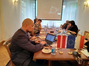 Wizyta studyjna przedstawicieli Państwowej Policji Łotwy w Polsce w ramach międzynarodowego projektu dotyczącego zapobiegania wtórnej wiktymizacji
