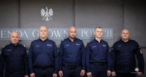 Nagrody dla podlaskich policjantów od Komendanta Głównego Policji