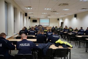 Kursanci ze Szkoły Policji w Pile pełnią służby w Bydgoszczy