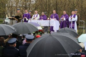 msza święta podczas uroczystości Dnia Pamięci Ofiar Zbrodni Katyńskiej