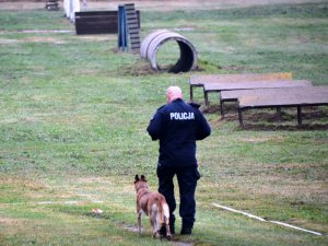 XIX Kynologiczne Mistrzostwa Policji - policjant z psem