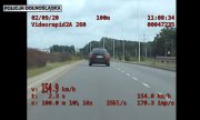 kierujący bmw, który łamie przepisy ruchu drogowego przez Wrocław pędząc aż 154km/h