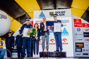 Górskie Mistrzostwa Polskiej Policji w kolarstwie szosowym w ramach 80. Tour de Pologne - ceremonia wręczenia medali