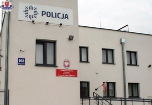 budynek siedziby Posterunku Policji w Miączynie
