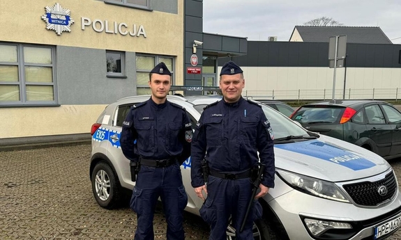 Życie mężczyzny było zagrożone Uratowali go policjanci Policja pl