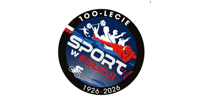 Logo 100 lat sportu w Policji.