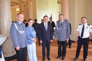 Spotkanie delegacji polskiej Policji z Panem Vakhtang’em Gobelauri, Ministrem Spraw Wewnętrznych Gruzji