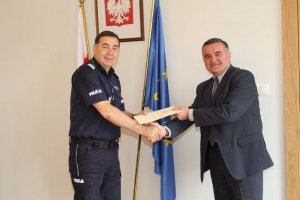 Spotkanie Komendanta Głównego Policji z zastępcą szefa Policji w Gruzji ds. prewencji