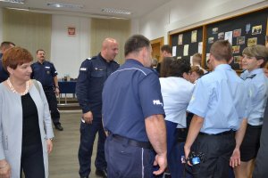 Pani Minister Spraw Wewnętrznych z wizytą u tarnowskich policjantów #5