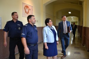 Pani Minister Spraw Wewnętrznych z wizytą u tarnowskich policjantów #12