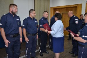 Pani Minister Spraw Wewnętrznych z wizytą u tarnowskich policjantów #14