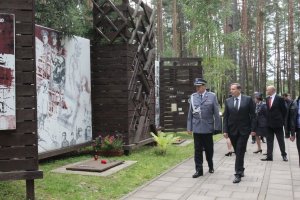 Uroczystości na Polskim Cmentarzu Wojennym w Miednoje #2