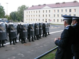 Warsztaty szkoleniowe policjantów oddziałów oraz samodzielnych pododdziałów prewencji Policji z udziałem ekspertów z Francji
