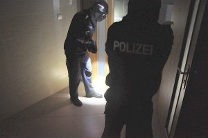 Symulacja interwencji niemieckich policjantów