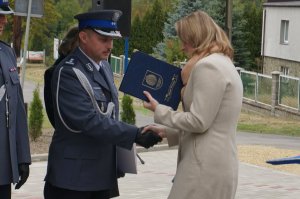 Uroczyste otwarcie Komisariatu Policji w Orzeszu