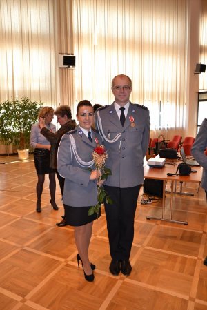 Małopolscy Policjanci wyróżnieni za zasługi dla oświaty i wychowania przez Ministra Edukacji Narodowej #9
