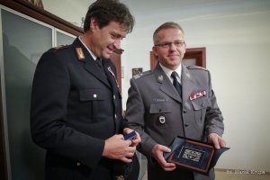Medal dla kolegi z Włoch