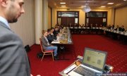 Uczestnicy seminarium dla oficerów kontaktowych w Kielcach