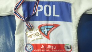 Złoty Medal sosnowieckiej policjantki na Mistrzostwach Świata JIU-JITSU #3