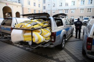 Nowy sprzęt wielkopolskiej Policji do likwidacji skutków awarii środowiskowych