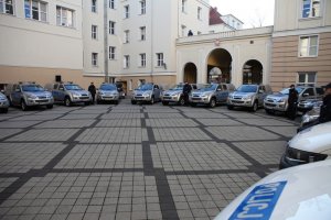 Nowe samochody terenowe wielkopolskich policjantów