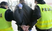 zatrzymany z policjantami
