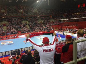 Spokojnie podczas Mistrzostw Europy w Piłce Ręcznej Mężczyzn EHF 2016 w Krakowie