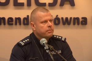 Przemawia Komendant Główny Policji
