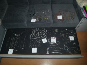 Zabezpieczona skradziona biżuteria