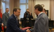 Spotkanie funkcjonariuszy z Ministrem Mariuszem Błaszczakiem