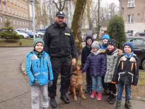 wizyta dzieci w Komendzie Wojewódzkiej Policji #2