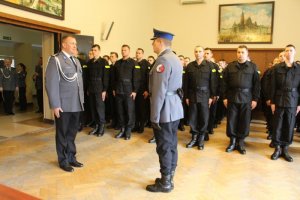 Ślubowanie nowo przyjętych policjantów KWP we Wrocławiu #1
