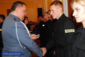 Ślubowanie nowo przyjętych policjantów KWP w Rzeszowie #5