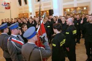 Ślubowanie nowo przyjętych policjantów KWP w Lublinie #1