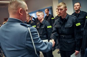 Ślubowanie nowo przyjętych policjantów KWP Gorzów Wlkp. #4