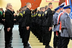 Ślubowanie nowo przyjętych policjantów KWP w Białymstoku #5